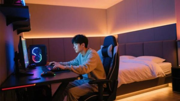 金多多 80一晚的网吧包间，被年轻人睡成大床房